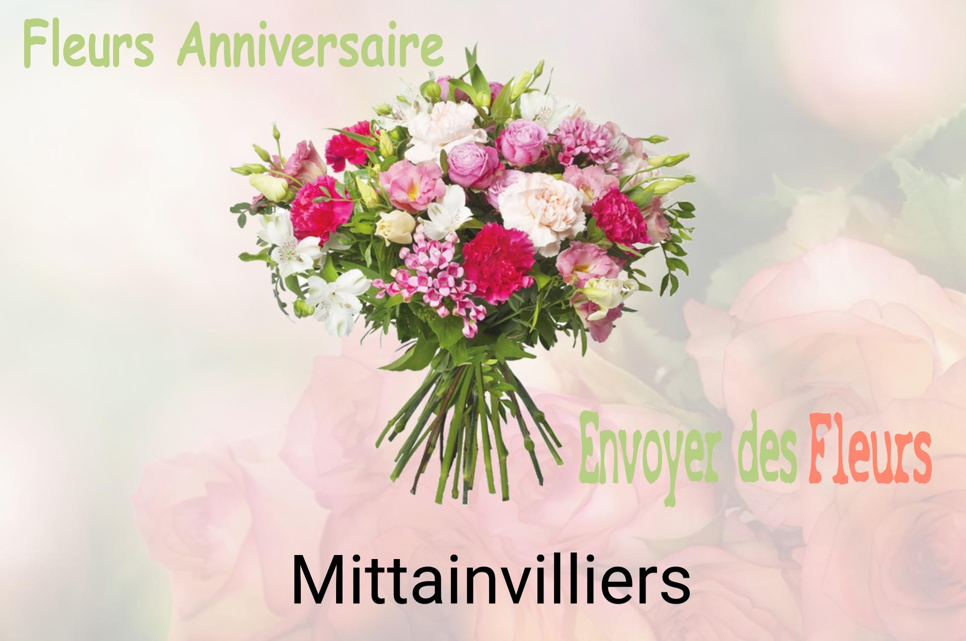 Bouquet de fleurs d’anniversaire livré à Mittainvilliers