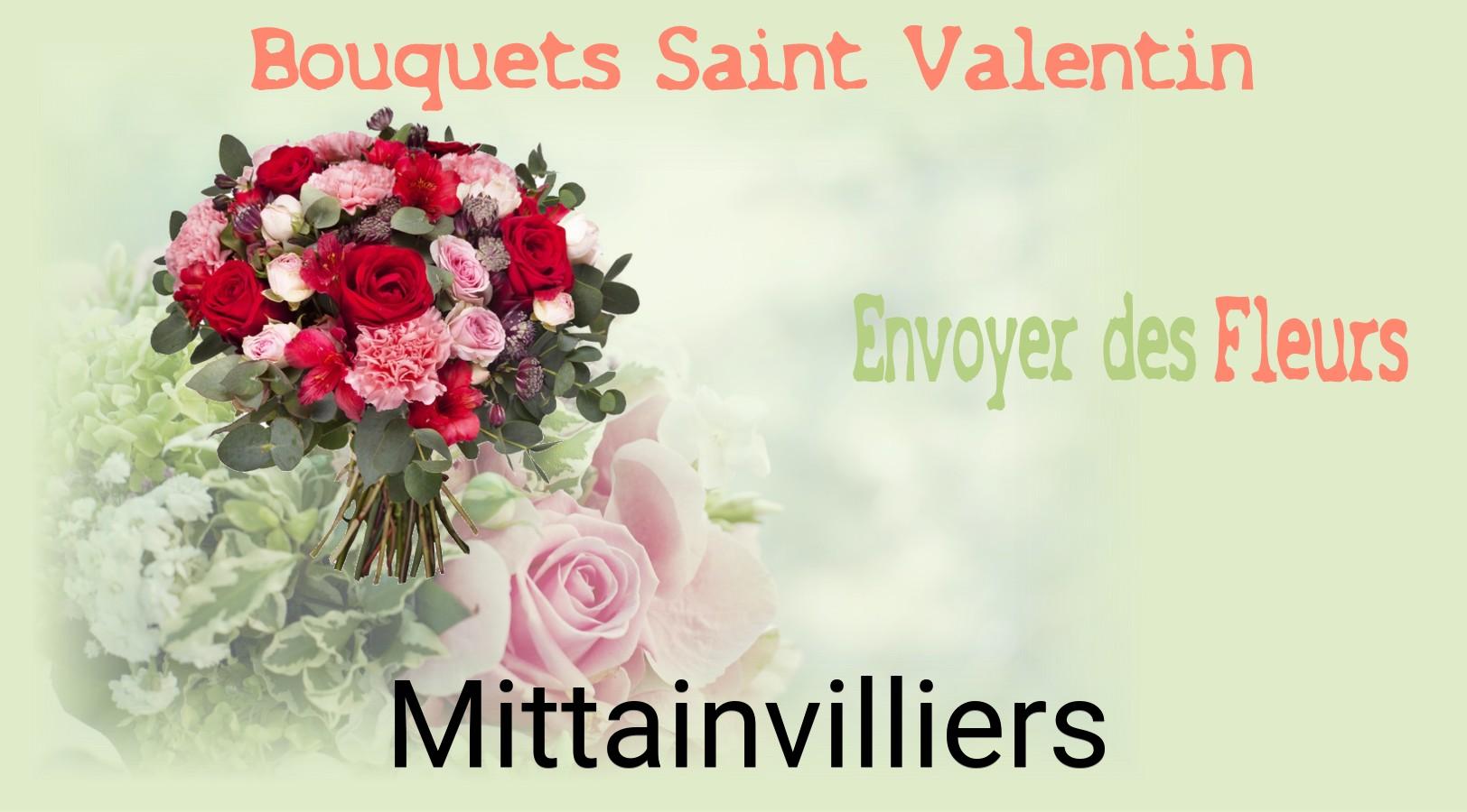Roses de Saint-Valentin livrées à Mittainvilliers